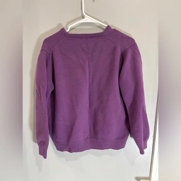 MALO Cashmere Made in Italy V Neck Women’s Luxury Sweater - Picture 5 of 8